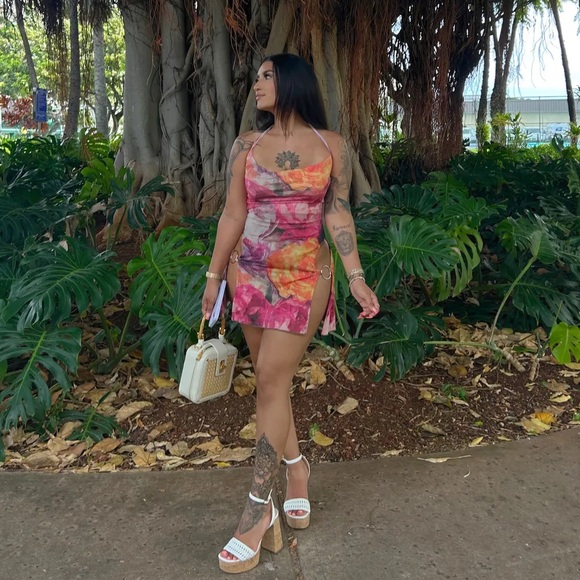 Halter Mini Dress - Picture 12 of 13